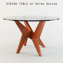 Table - DINING TABLE original design by Retro Design. 
