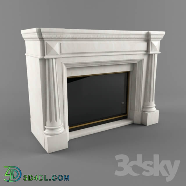 Fireplace - Classic fireplace