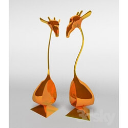 Other decorative objects - Giraffe figurines 