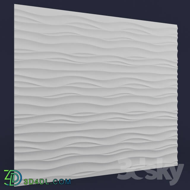 3D panel - Panel Short Wave.