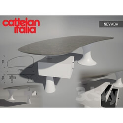 Table - Cattelan Italia _ NEVADA 