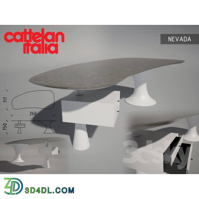 Table - Cattelan Italia _ NEVADA