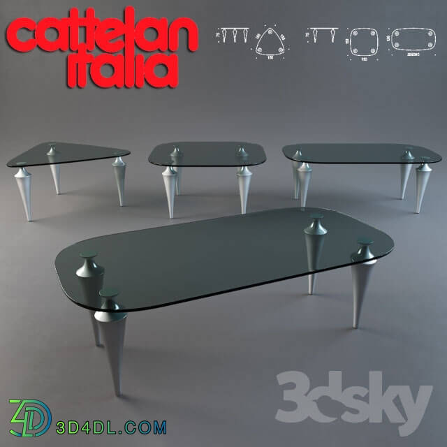 Table - Cattelan Italia Etro