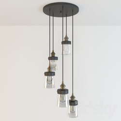 Ceiling light - Macauley 5 Light Multi Point Chandelier 