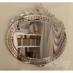 Mirror - Venetian mirror oval 