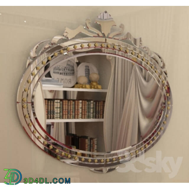 Mirror - Venetian mirror oval