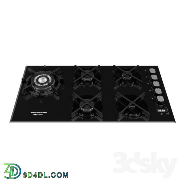 Kitchen appliance - Black Gas Cooktop