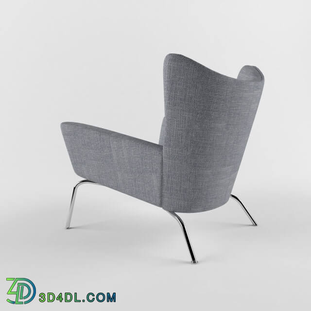 Arm chair - Wing Chair by Hans Wagner