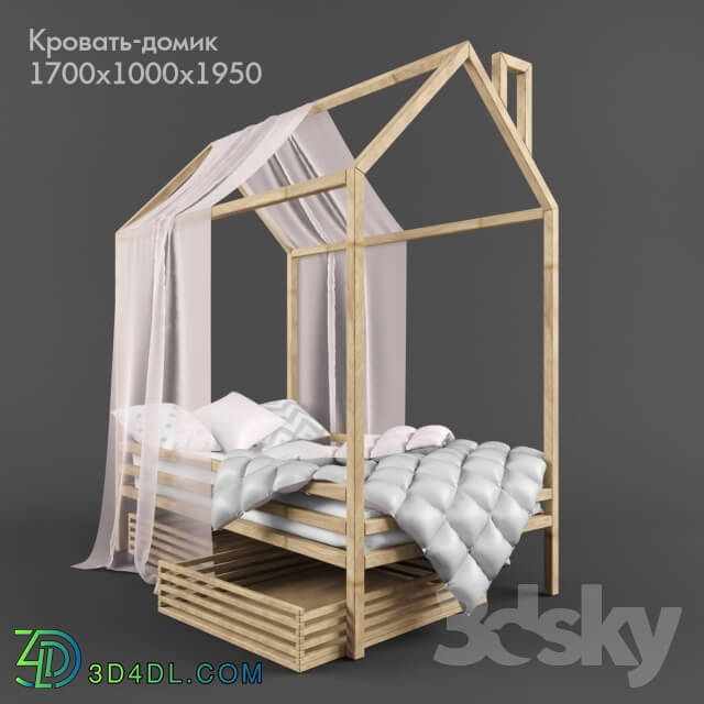 Bed - Cot-house