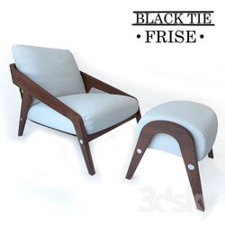 Arm chair - BlackTie Frise 