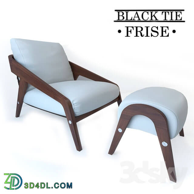 Arm chair - BlackTie Frise