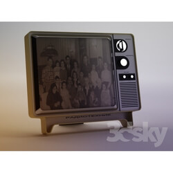 Other decorative objects - Frame in the form of TV 