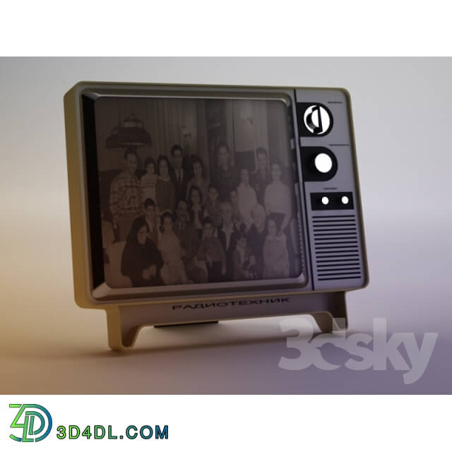 Other decorative objects - Frame in the form of TV