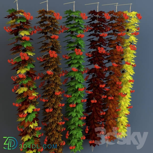 Other decorative objects - autumn garland