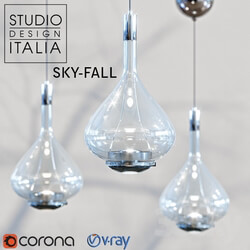 Ceiling light - Studio Italia Design SKY-FALL 