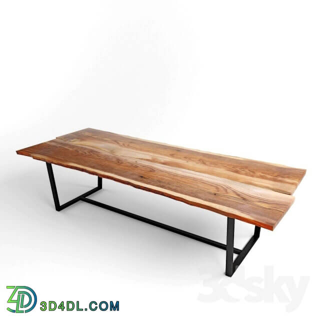 Table - Table of pine boards
