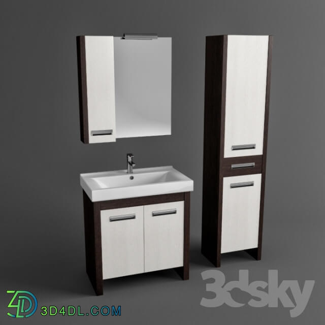 Bathroom furniture - Aqua Rhodes Mateo 85