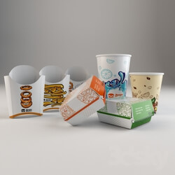 Other kitchen accessories - Fast food packaging 