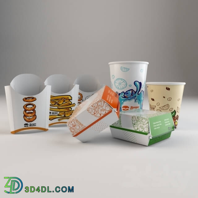 Other kitchen accessories - Fast food packaging