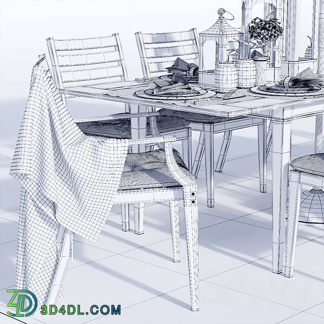 Table _ Chair - Belmont dinning set