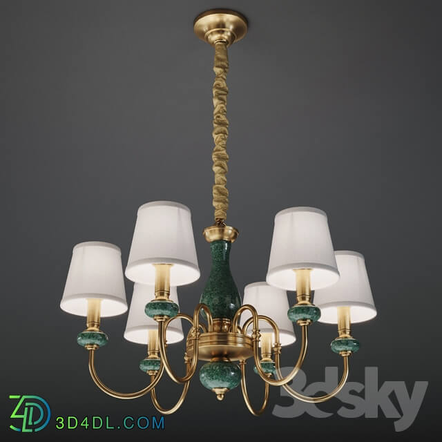 Ceiling light - GRAMERCY HOME - LAURETTA CHANDELIER CH138-6