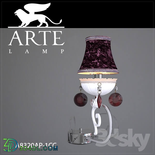 Wall light - Bra ArteLamp A8320AP-1CC