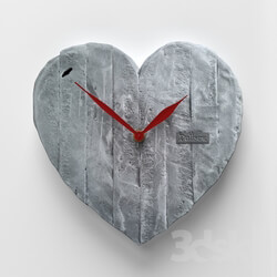 Other decorative objects - Heart clock 