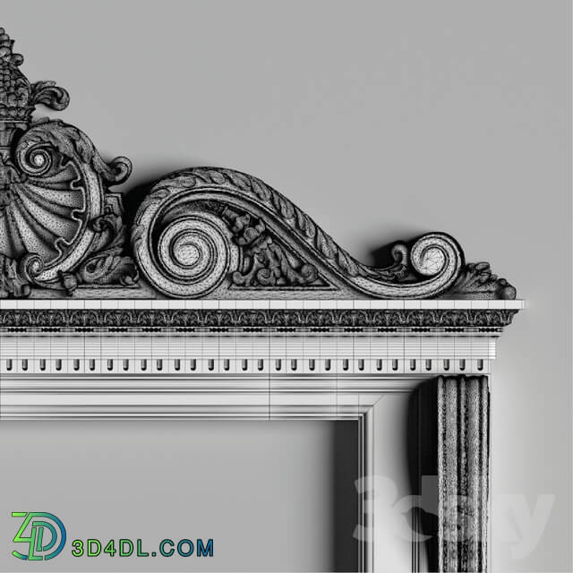 Decorative plaster - Decorative portal _1