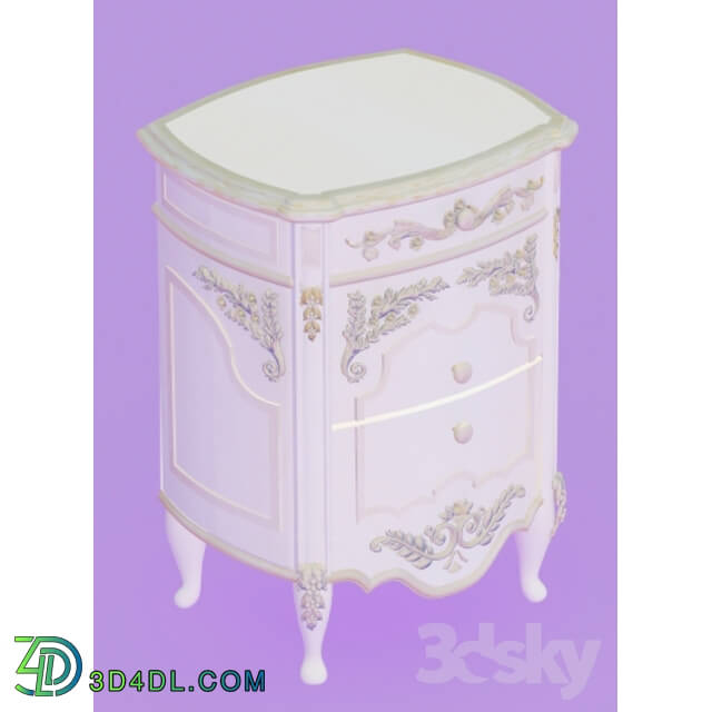 Sideboard _ Chest of drawer - Collection of REGGENZA LUXURY LACCA ANTICA bedside table