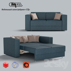 Sofa - Sofa bed _Suite_. The factory of upholstered furniture _STD_. 