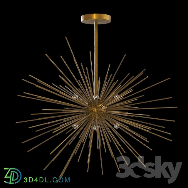 Ceiling light - galaxy star modern chandelier