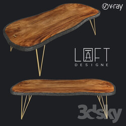 Table - Table LoftDesigne 6213 model 