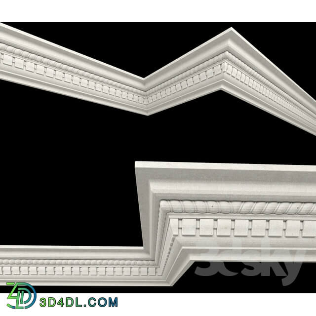 Decorative plaster - Crown_molding_13