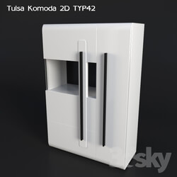 Sideboard _ Chest of drawer - Helvetia Tulsa Komoda 2D TYP42 