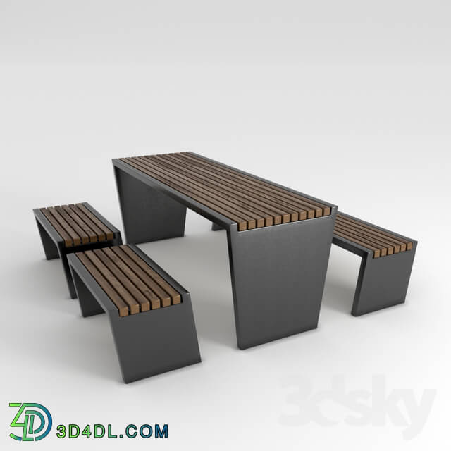 Table _ Chair - FURNITURE exterior