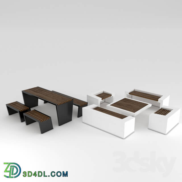 Table _ Chair - FURNITURE exterior