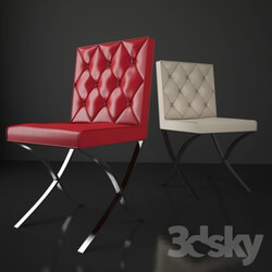 Chair - China Dining Chair Cb Red 