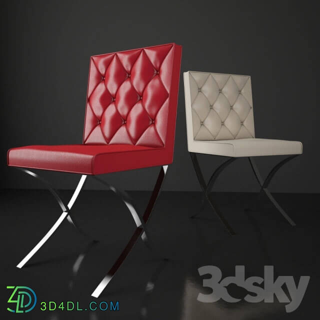 Chair - China Dining Chair Cb Red