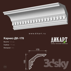 Decorative plaster - www.dikart.ru Dk-178 150Hx170mm 25.6.2019 