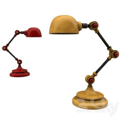 Table lamp - Lamp table bureaucrat BP-1 _ Nickel 