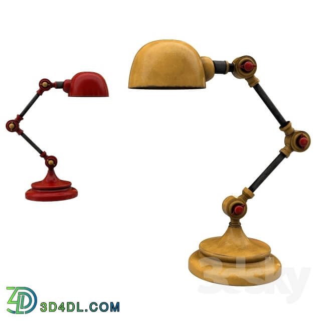 Table lamp - Lamp table bureaucrat BP-1 _ Nickel