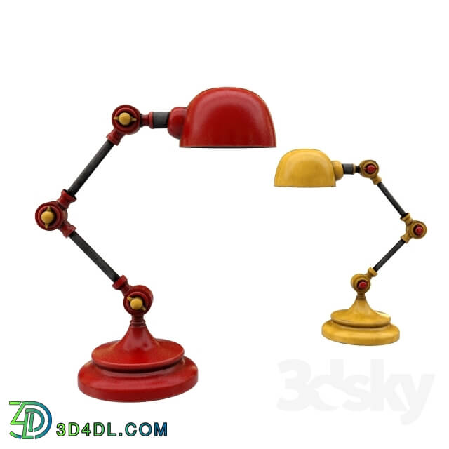 Table lamp - Lamp table bureaucrat BP-1 _ Nickel