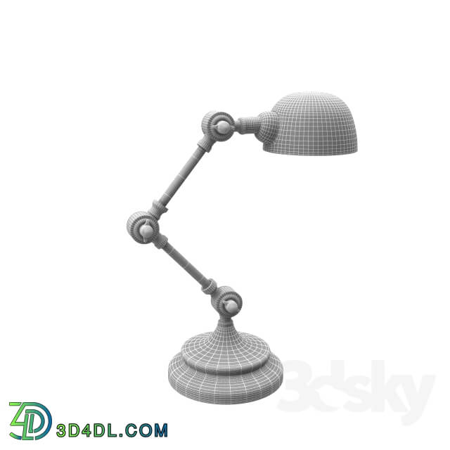 Table lamp - Lamp table bureaucrat BP-1 _ Nickel