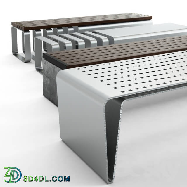 Other architectural elements - Outdoor benches