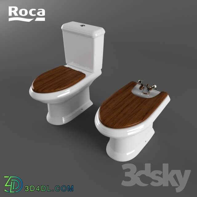 Toilet and Bidet - The toilet and bidet ROCA America