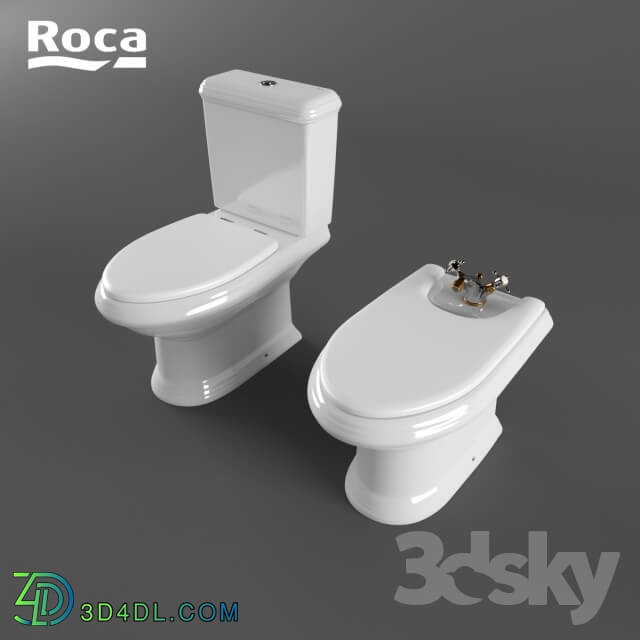 Toilet and Bidet - The toilet and bidet ROCA America