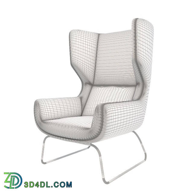 Arm chair - Armchair Naughtone Hush