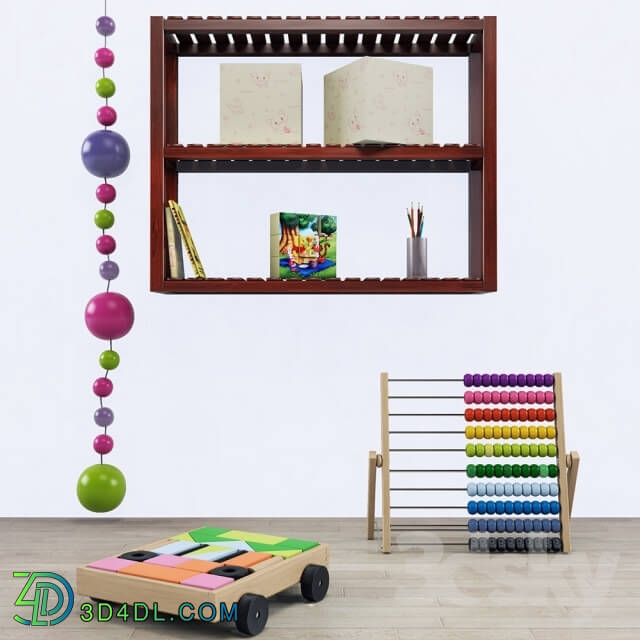 Toy - Decorative set for a child__39_s room