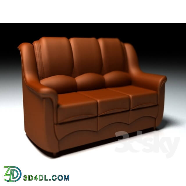 Sofa - leather sofa