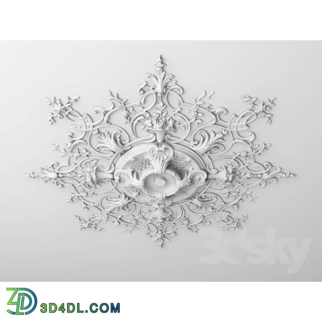 Decorative plaster - DR-152_D1240mm